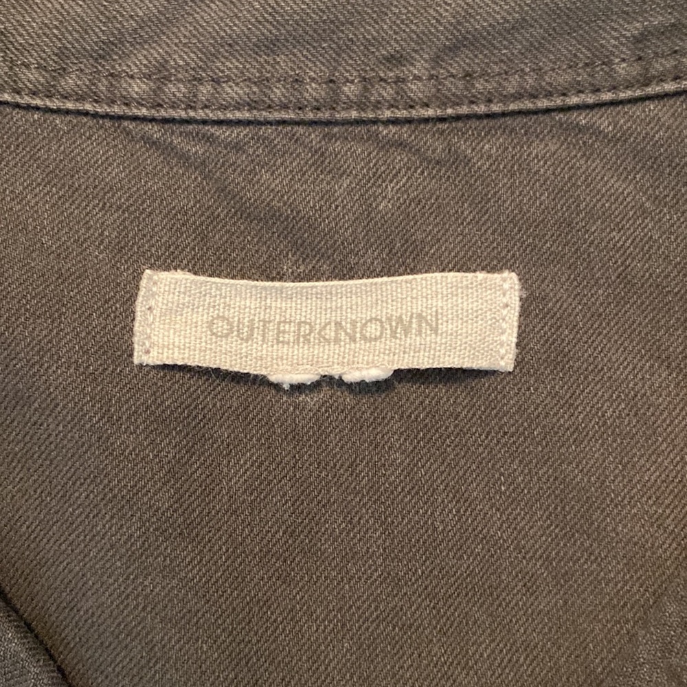 Outerknown Slate Short-Sleeve Utility Romper - Picture 2 of 4